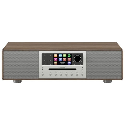 【Discontinued】Sonoro Meisterstuck WA 140W All-in-one Stereo Music System (Walnut)